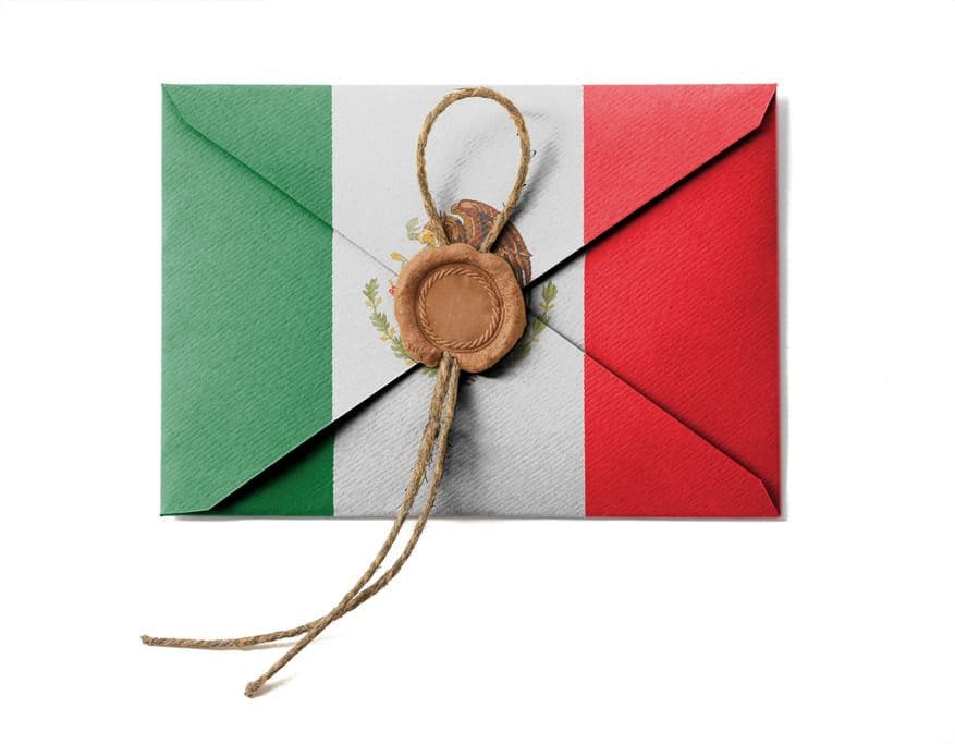 How we get mail here in Mexico