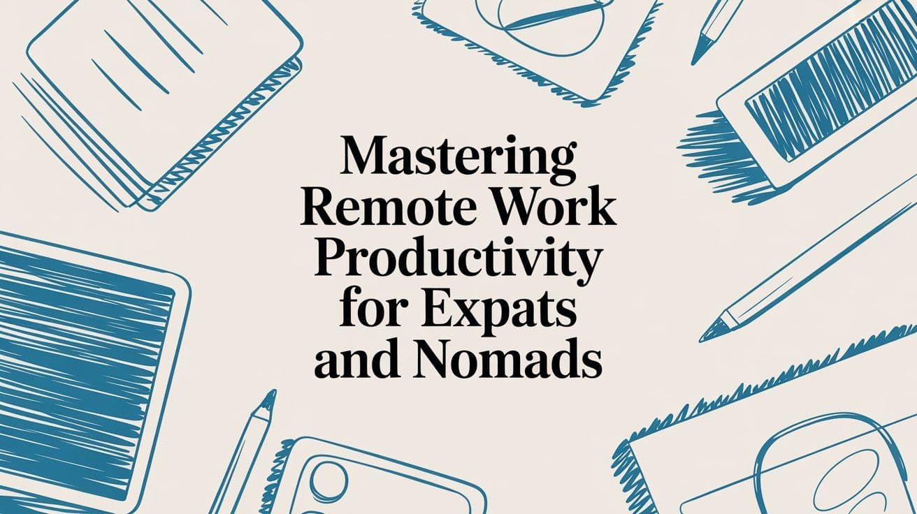Remote Work Productivity: A Practical Guide for Expats and Digital Nomads