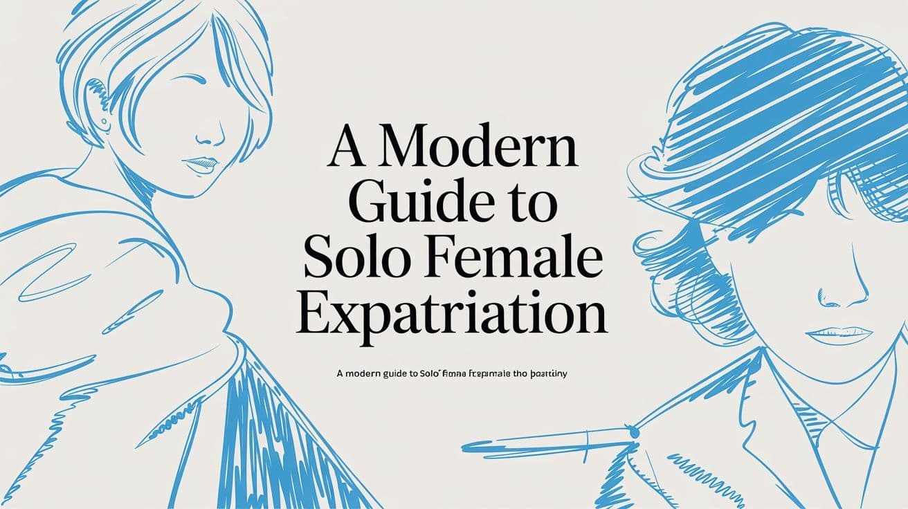 A Guide to Solo Female Expatriation: Planning, Safety, and Thriving Abroad
